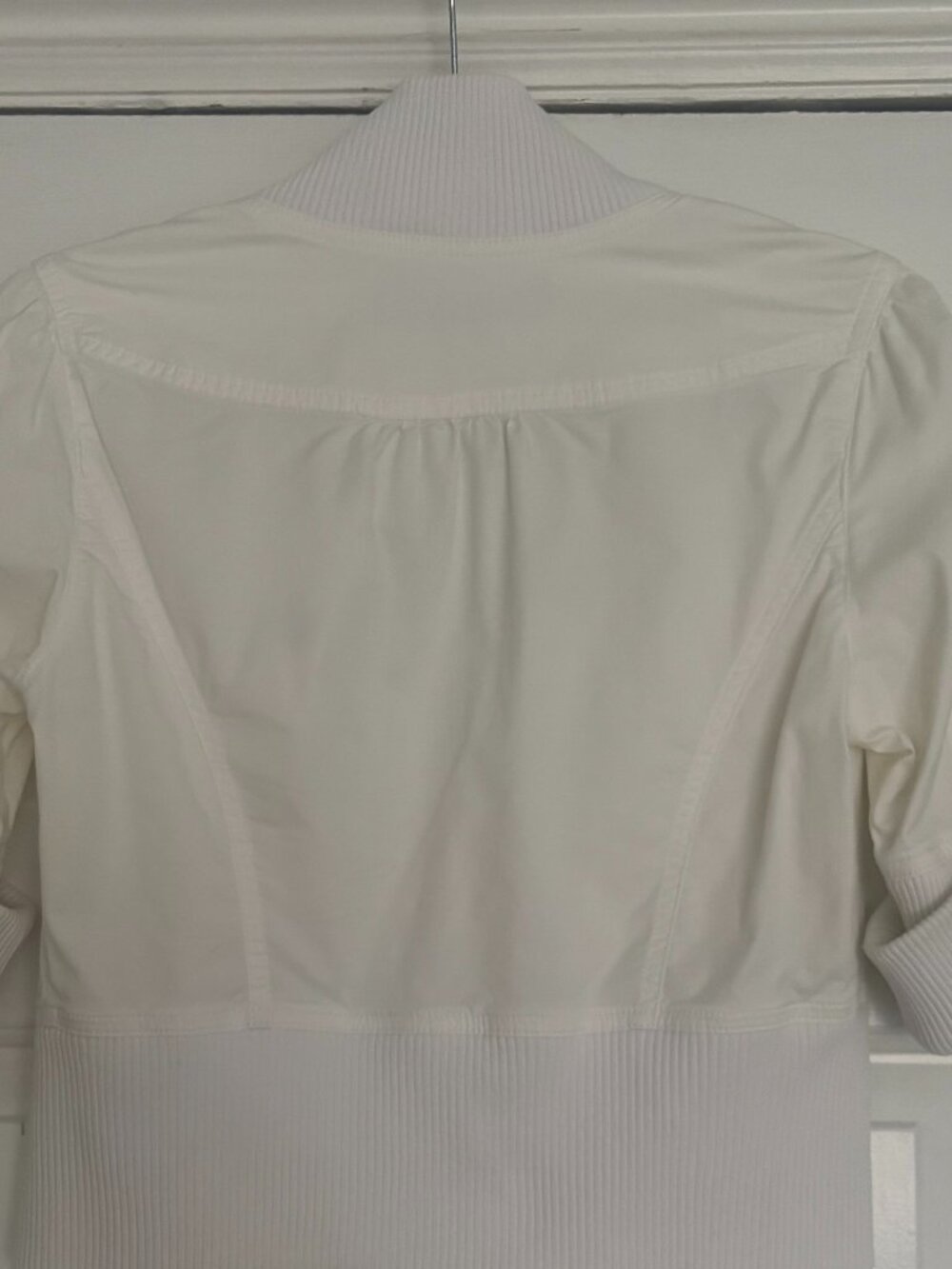 JOLT cropped jacket WHITE - Size M - Picture 5 of 6
